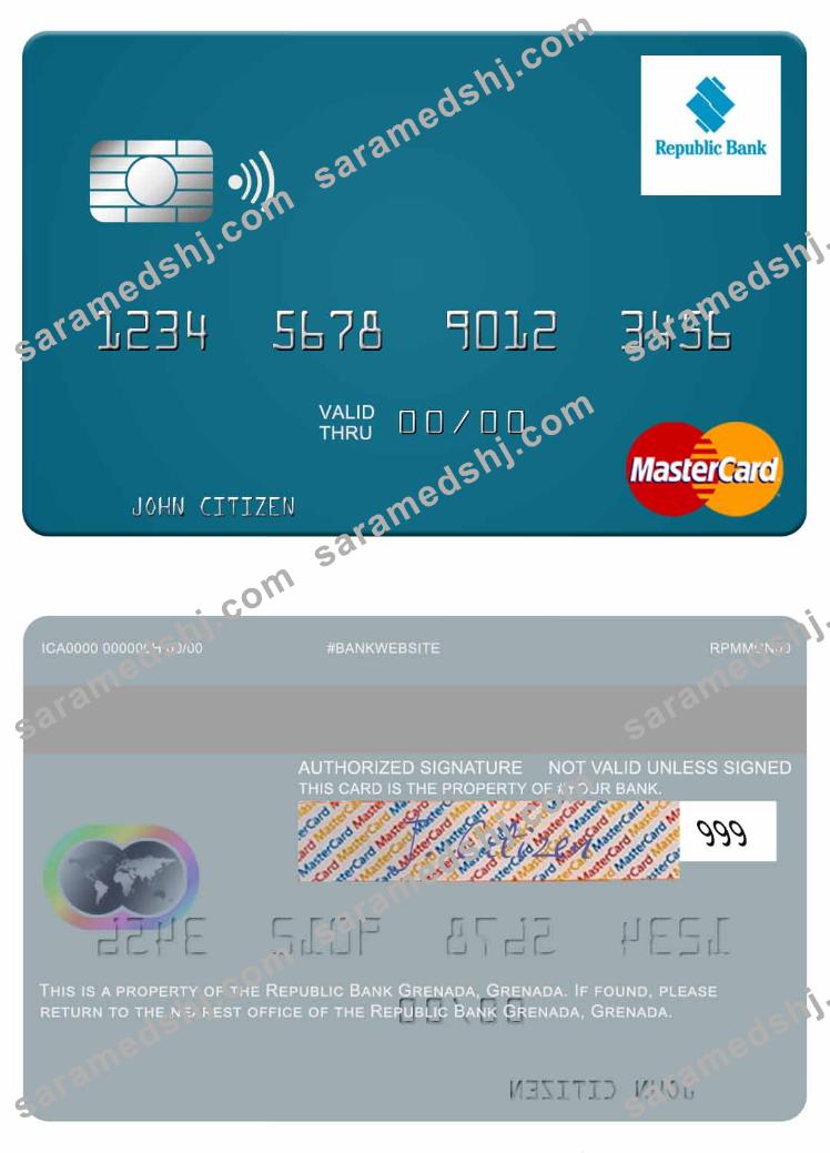 Grenada Republic Bank Grenada mastercard